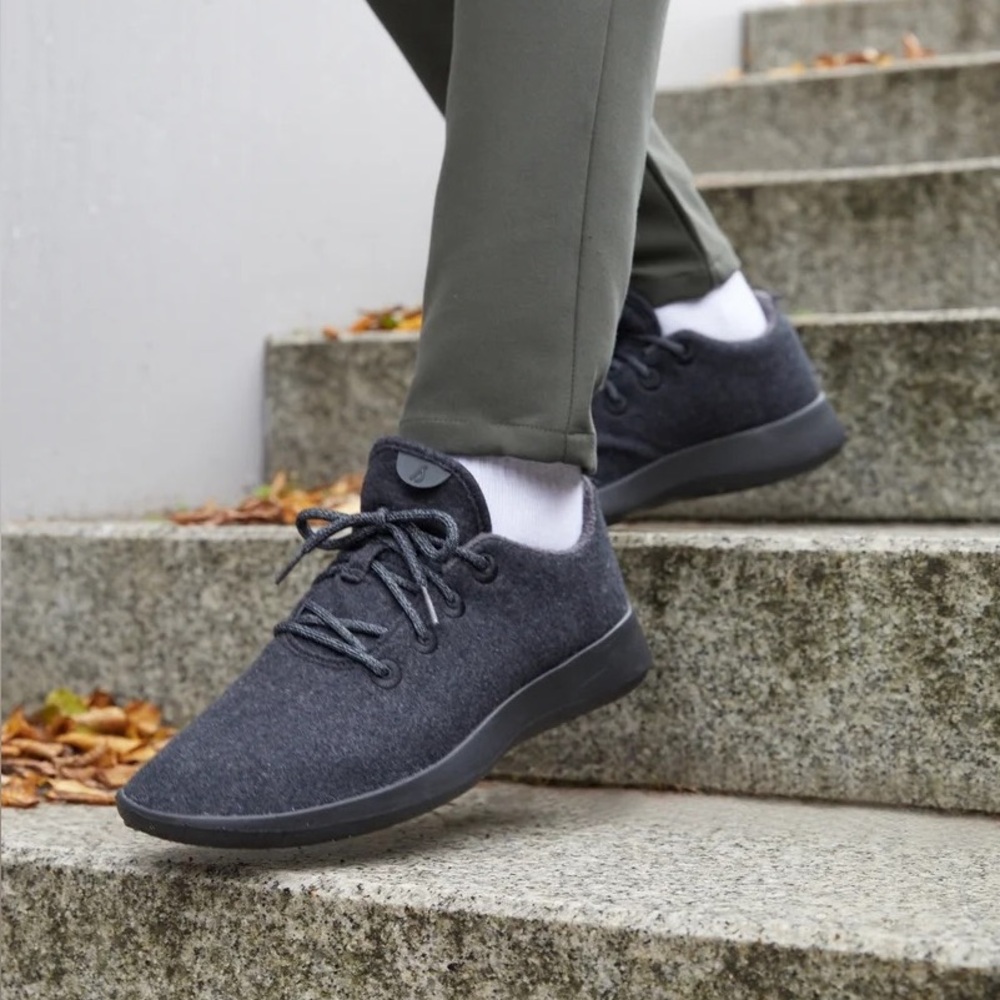 Allbirds Men's Wool Runners in Black